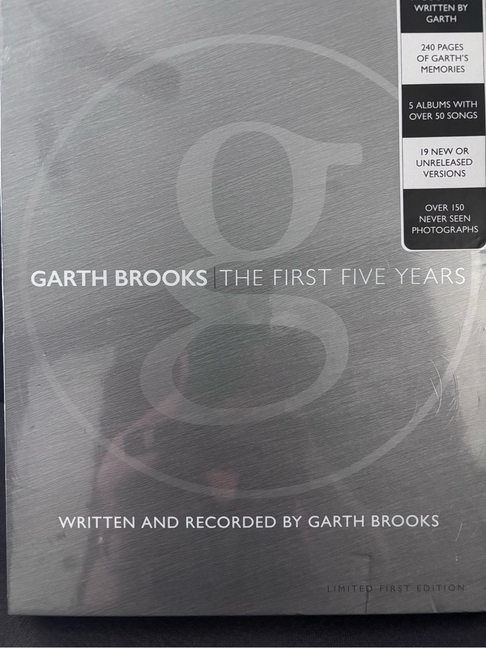 Garth Brooks "The First Five Years" Box Set - Gray